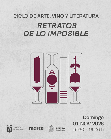 Ciclo de Arte, Vino y Literatura: Retratos de lo imposible.