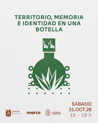 Presentación del mapa Vino Mezcal del Noreste y muestra de los destilados tradicionales de la región.